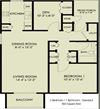 2 Bedroom/1 Bathroom Deluxe
